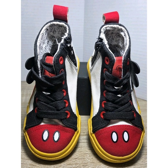 Mickey Mouse Sneaker by Ground Up Toddler Sz 8 Shoes Disney Unisex Oh Boy! - Picture 3 of 9